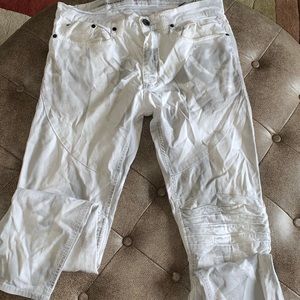 Jordan Craig White Denim w/ Gray Splash